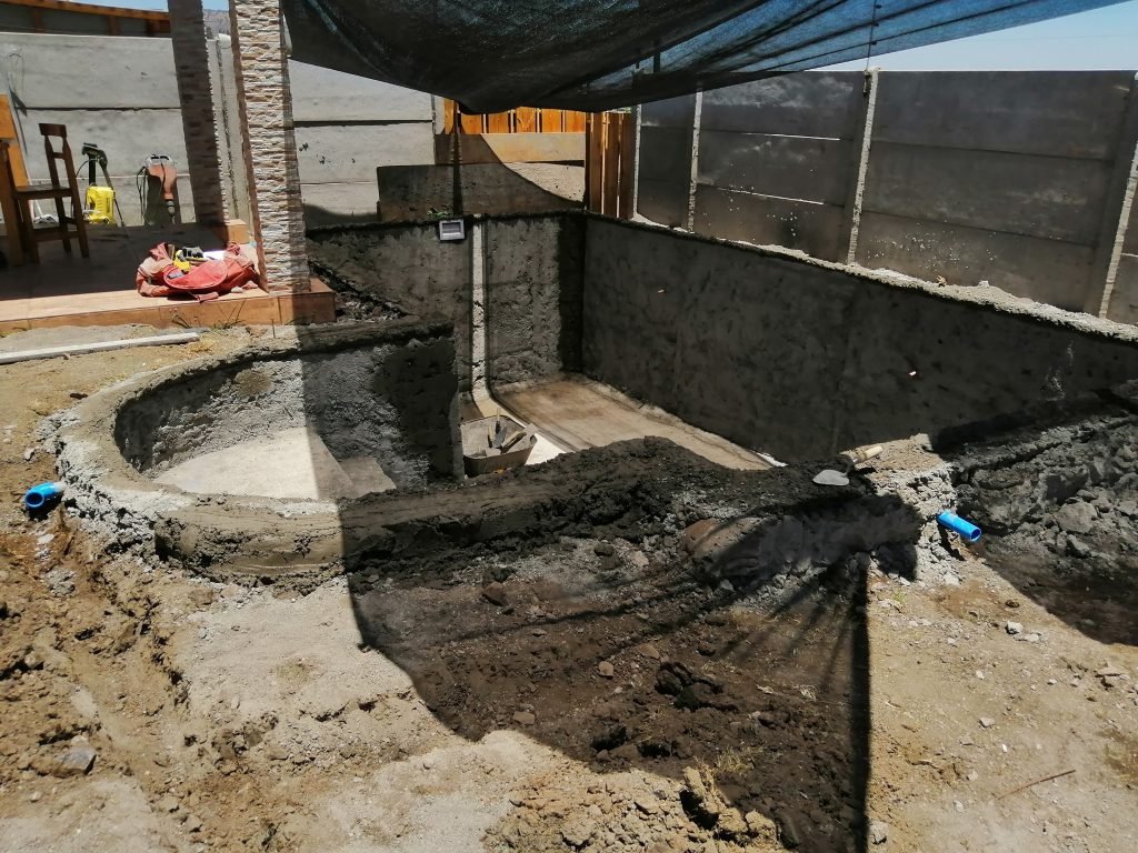 Construcción Piscina Las Condes