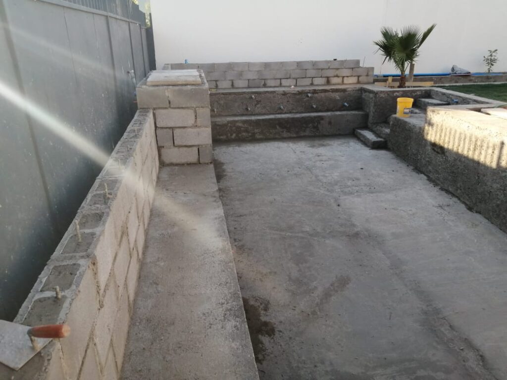 Construcción Piscina de Hormigón en Chicureo