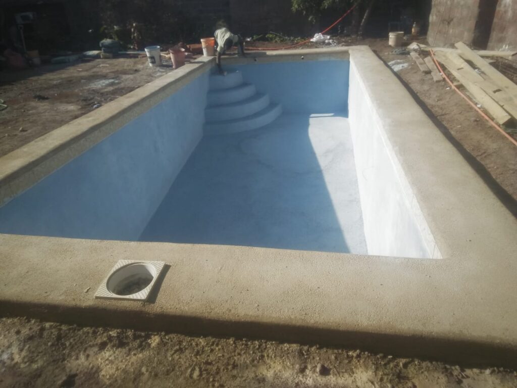 Construcción Piscina de Hormigón en Peñalolén