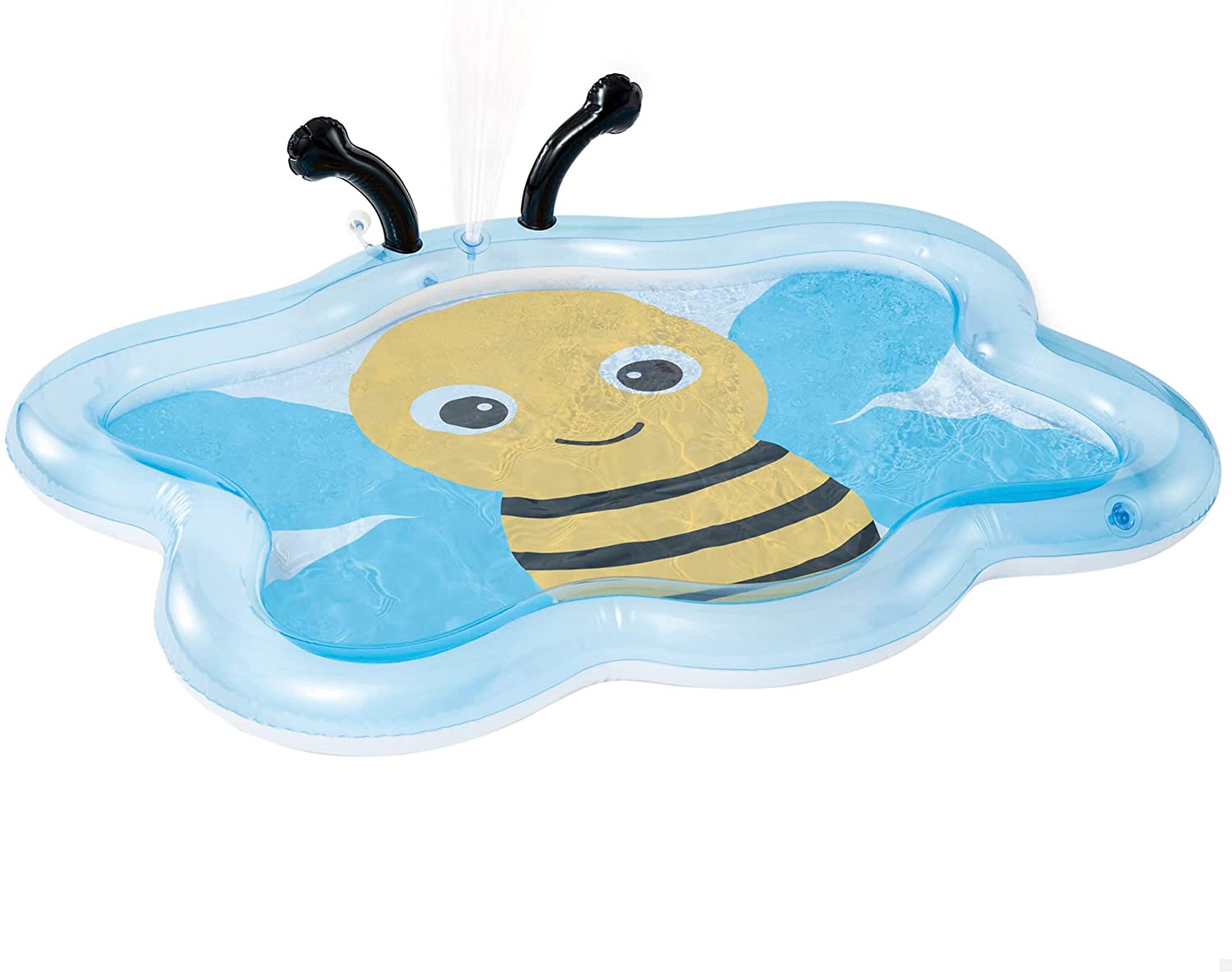 Piscina Intex para bebés abeja con ducha 127x72